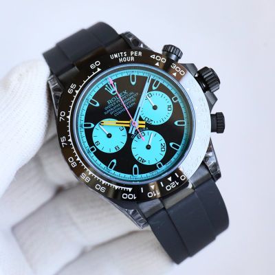 ROLEX Daytona  40MM 7500 Movement Blaken Black Dial Wrist Watch